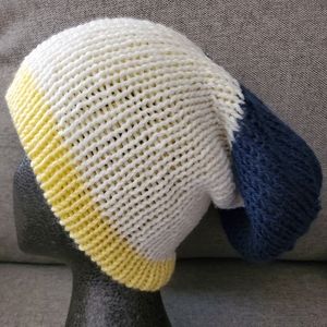 Reversible Handmade Unisex Beanie
